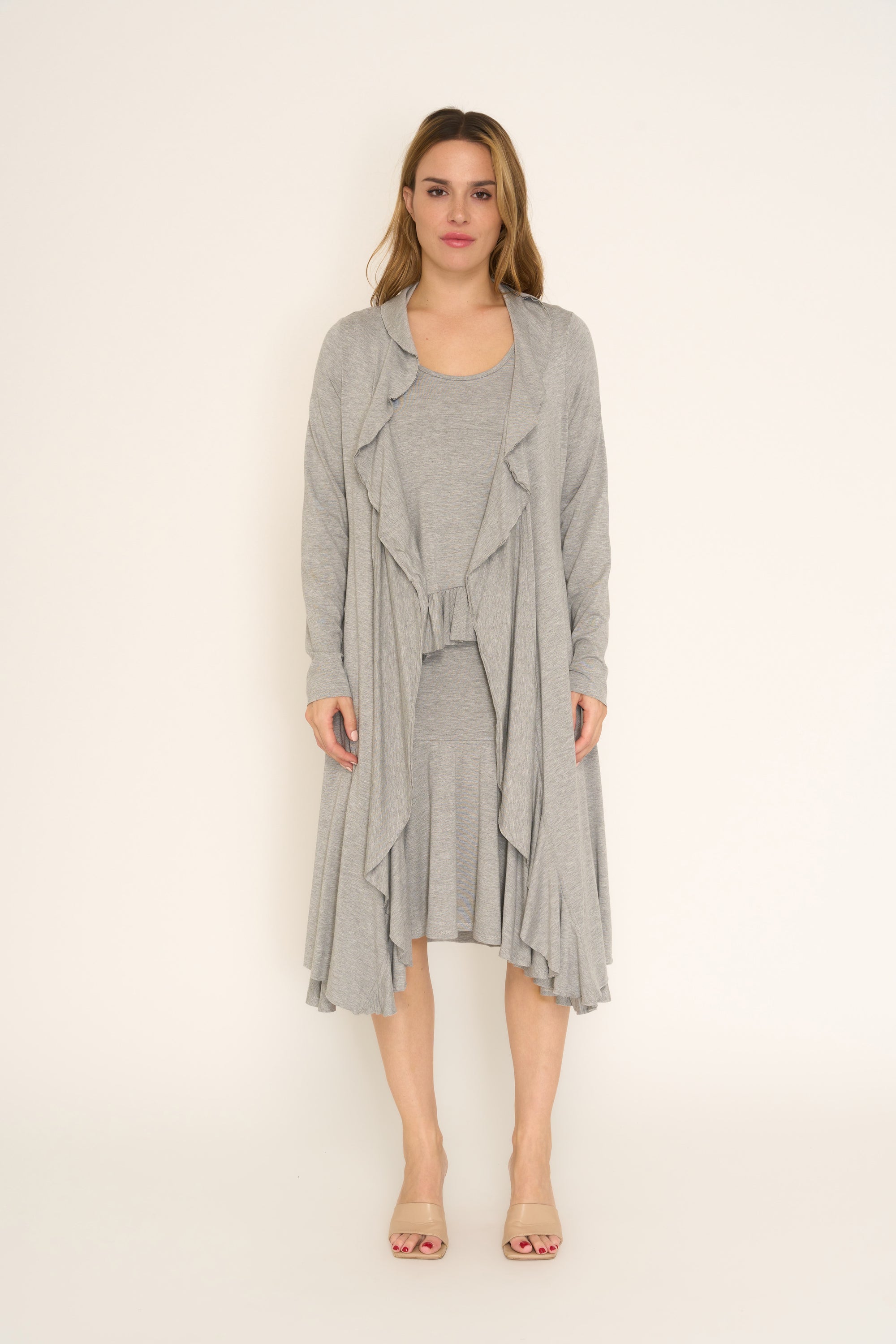 Long Flowy Cardigan - Trouble at the Mill Long Flowy Cardigan - Trouble at the Mill