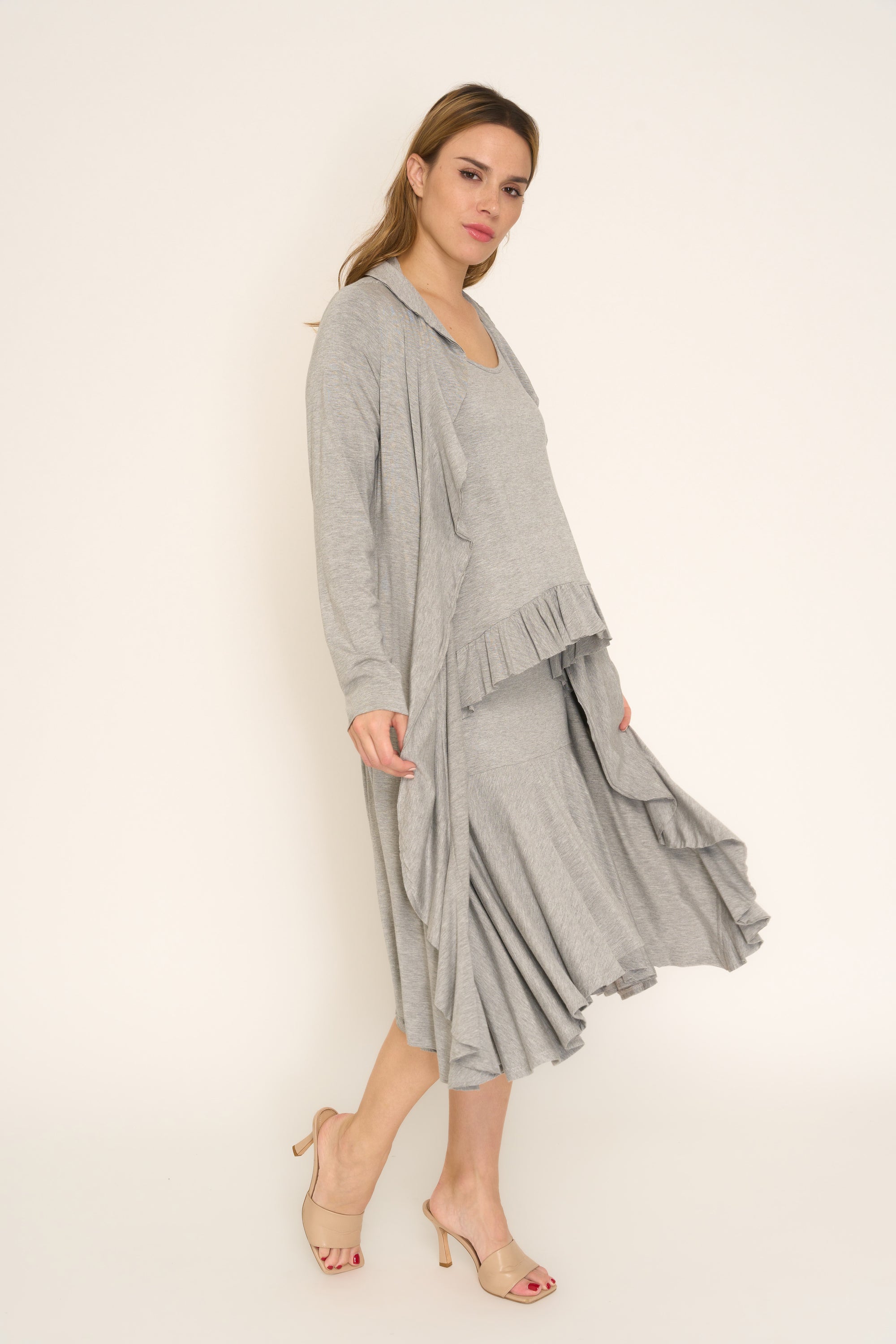 Long Flowy Cardigan - Trouble at the Mill Long Flowy Cardigan - Trouble at the Mill